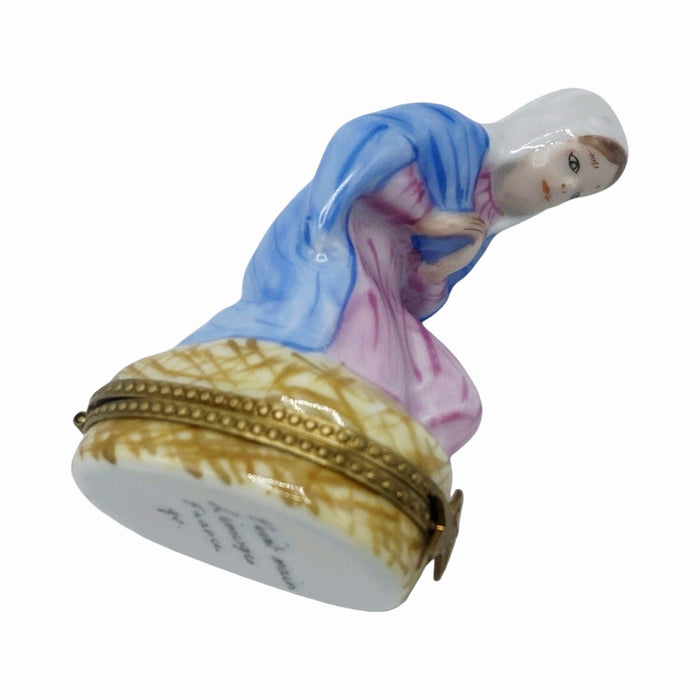 Nativity Set Jesus Mary Joseph 3 Limoges Boxes