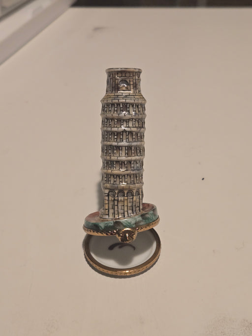 Leaning Tower of Pisa Francd Limoges Box Authentic Limoges Box