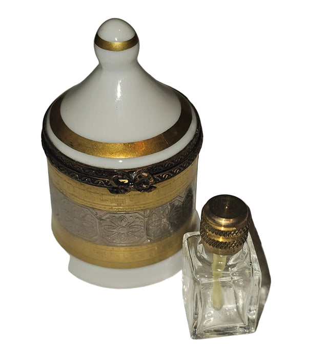 Gold Perfume Tent Box