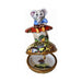 Mouse on Mushroom Limoges box, an heirloom-quality piece for collectors