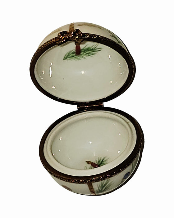 Small Joyeux Noel Round Ball