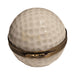 Hand-painted White Golf Ball Limoges box, French artistry for lovers of fine art