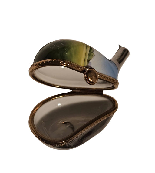 Golf Club Driver with Golfer Authentic Limoges Box
