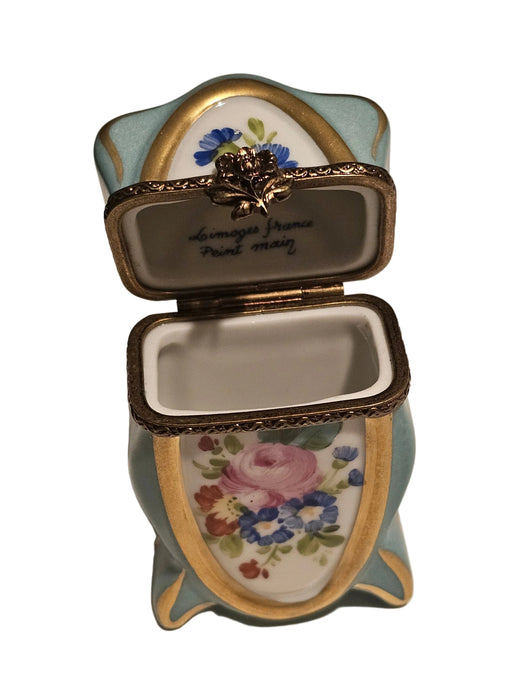 Pastel Shaped Tall Limoges Box