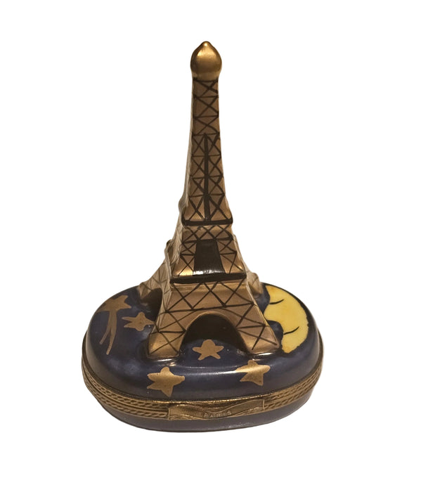 Eiffel Tower Sun Moon Rochard Limoges Box