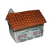 Fine art lovers will admire this White House with Red Roof Cottage Limoges box