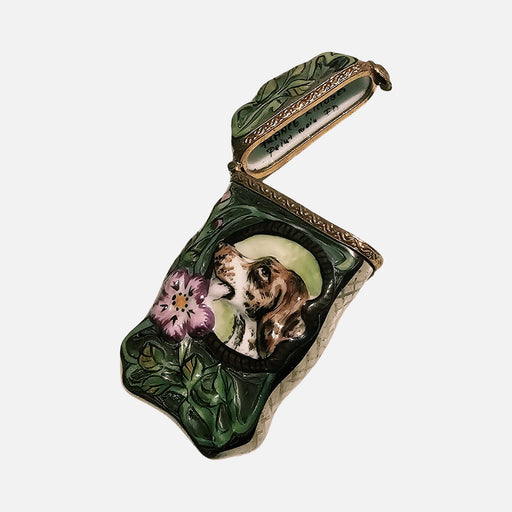 LIghter w Dog Authentic Limoges Box