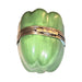 Fine art lovers will admire this Medium Green Pepper Limoges box