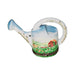 Genuine Farm Scene Watering Can Limoges box painted by hand in France, from Limoges Boutique
