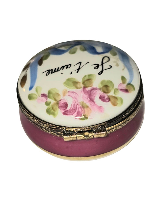 Je Taime Floral Round