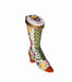 Victorian Boot for Elegant Homes Porcelain Limoges Shoe hat French Trinket Box