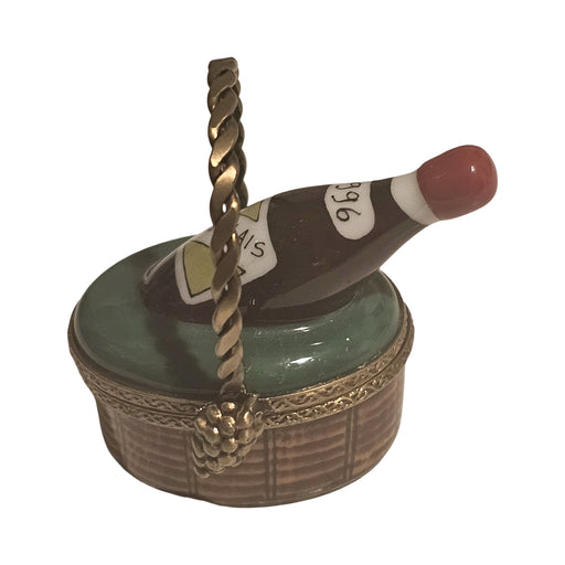 Wine in Basket Authentic Limoges Box