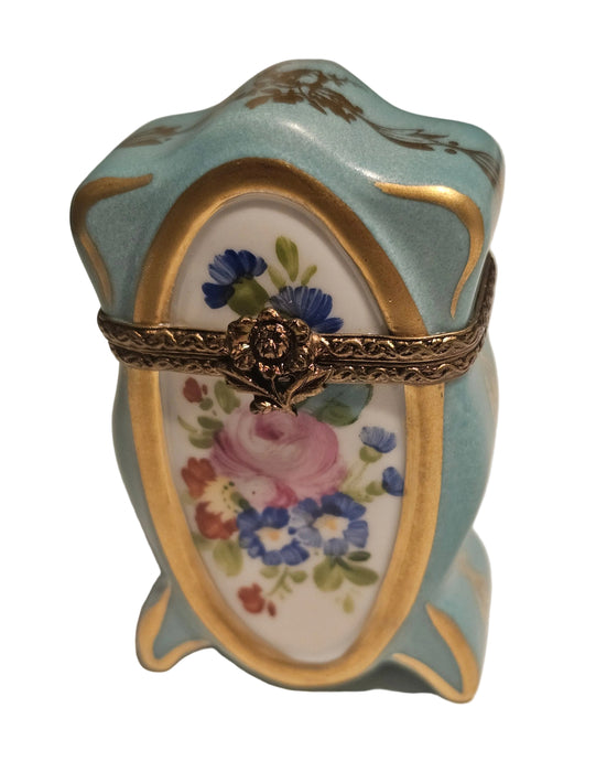 Pastel Shaped Tall Limoges Box