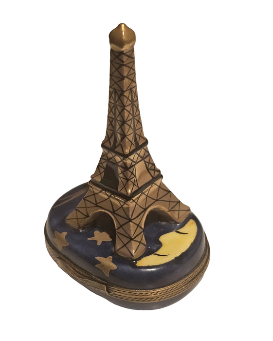 Eiffel Tower Sun Moon Rochard Limoges Box