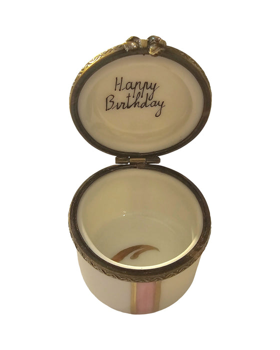 Happy Birthday Mini Pink Ribbon