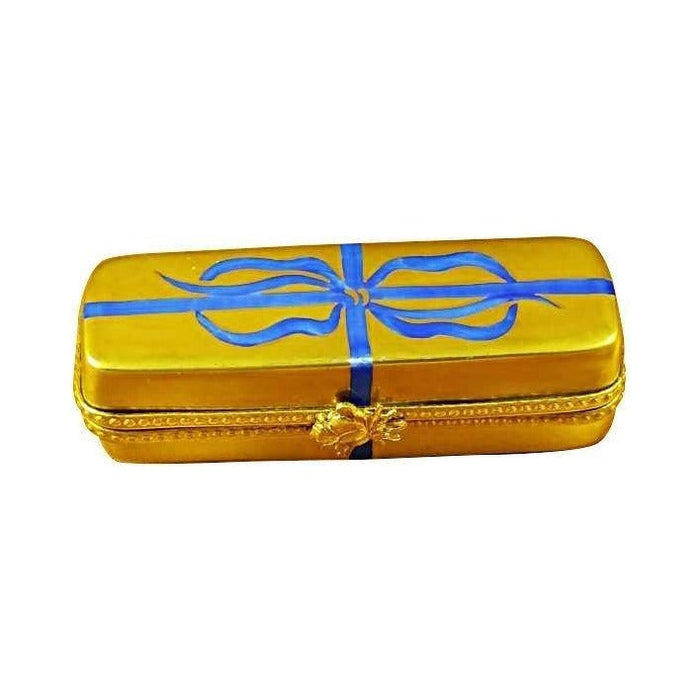 Authentic Rochard Rose Gold Limoges box, hand-painted in France, from Limoges Boutique