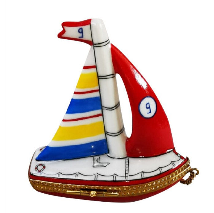 Sailboat w Life Saveer