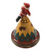 Santa Teepee Limoges Box Porcelain Limoges Santa French Trinket Box