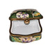 Floral Elegance Limoges Box Porcelain Limoges Shaped French Trinket Box