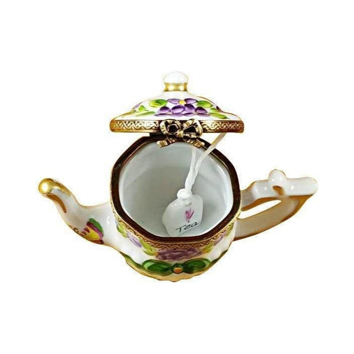 Butterfly Teapot Limoges box, an heirloom-quality piece for collectors