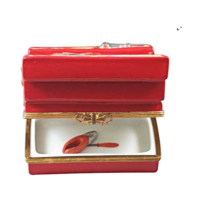 Fine art lovers will admire this Tool with Plyers Limoges box