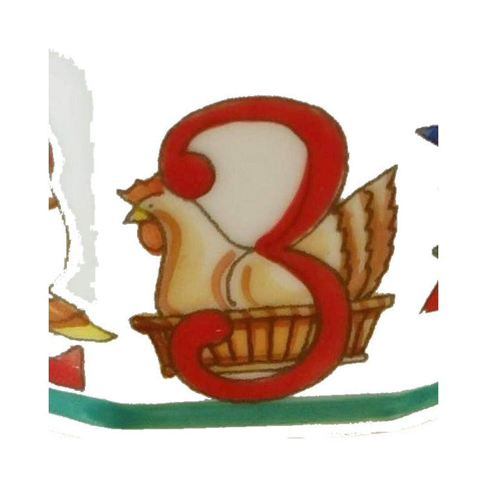 Artisan-painted Twelve Days of Christmas with Removable Wreath Limoges box from France, a cherished collectible