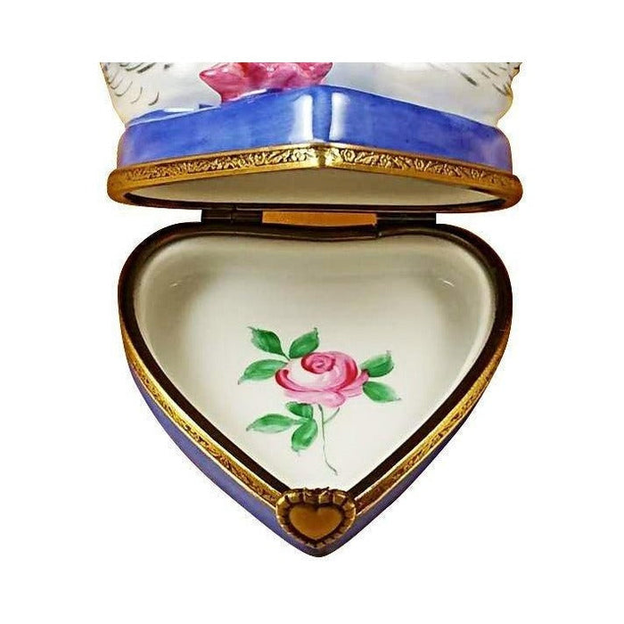 A thoughtful gift for Francophiles: the Two Swans on Heart for Romantic Limoges box