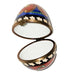 Vibrant Egg for Elegant Gifting Porcelain Limoges egg French Trinket Box