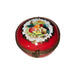 Vibrant Red Fruit Box for Collectors Porcelain Limoges Round French Trinket Box