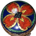 Vibrant Limoges Box Delight for Collectors Porcelain Limoges Round French Trinket Box