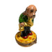 Vintage saxophone dog Limoges box