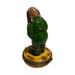 Vintage saxophone dog Limoges box