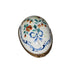 Floral Elegance Limoges Box Porcelain Limoges egg French Trinket Box
