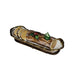 Yule Log Limoges Box for Holiday Decor Porcelain Limoges xmas christmas theme French Trinket Box