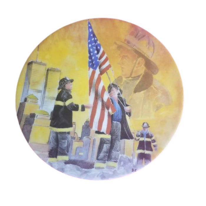 Firefighter Tribute Limoges Box Porcelain Limoges monuments new york Limoges united French Trinket Box