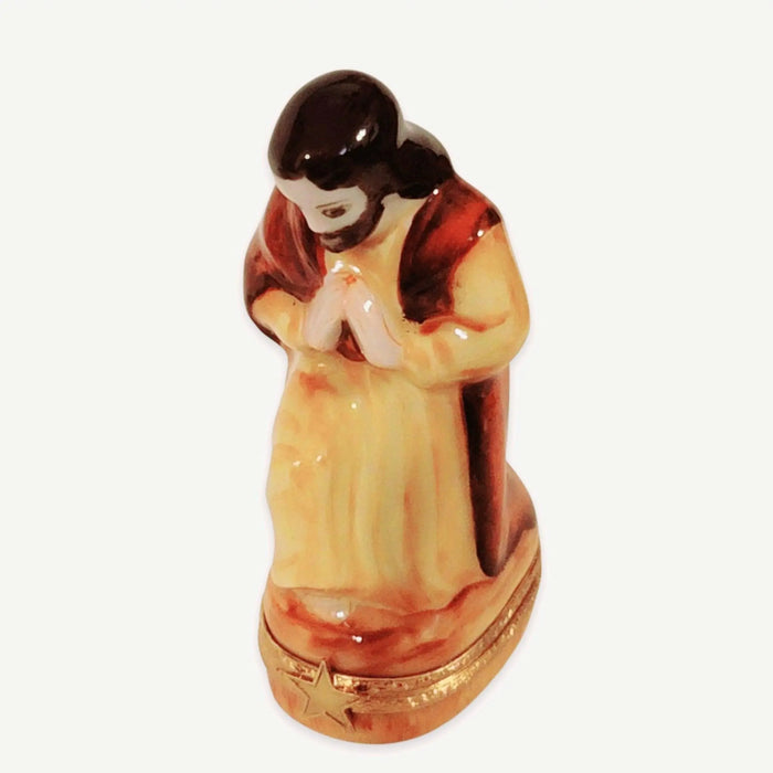 Nativity Set for Holiday Collectors Porcelain Limoges Nativity French Trinket Box