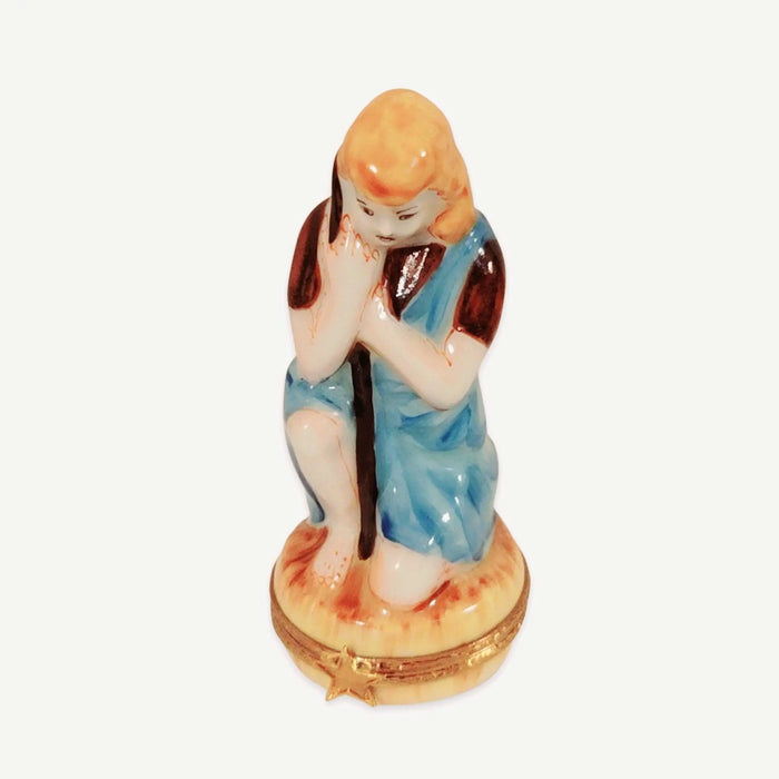 Nativity Set for Holiday Collectors Porcelain Limoges Nativity French Trinket Box