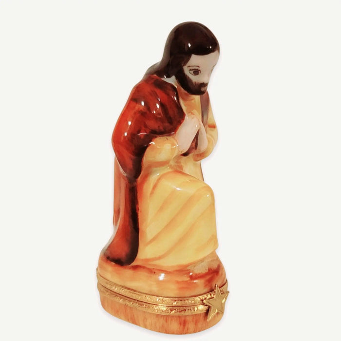 Nativity Set for Holiday Collectors Porcelain Limoges Nativity French Trinket Box