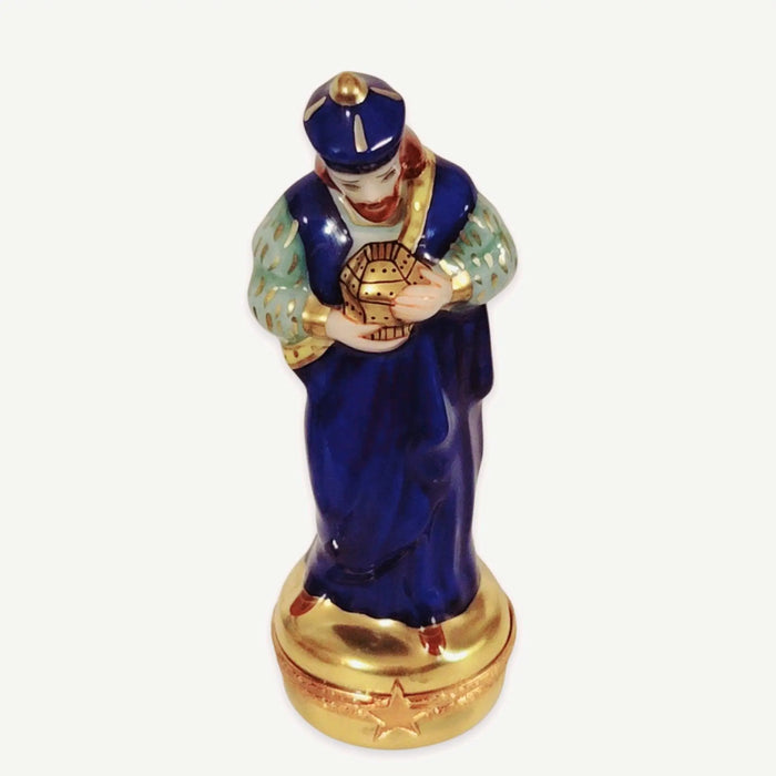 Nativity Set for Holiday Collectors Porcelain Limoges Nativity French Trinket Box