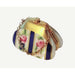 Blue Floral Purse Box for Collectors Porcelain Limoges purse Decal limoges box bags ladies French Trinket Box
