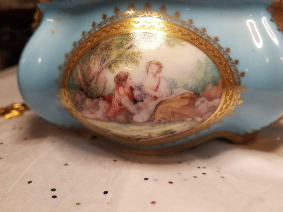 Chantilly Jewelry Box for Elegance Porcelain Limoges jewelry traditional French Trinket Box