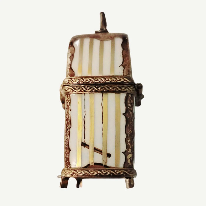 Charming Bird Limoges Box for Collectors Porcelain Limoges parakeets bird French Trinket Box