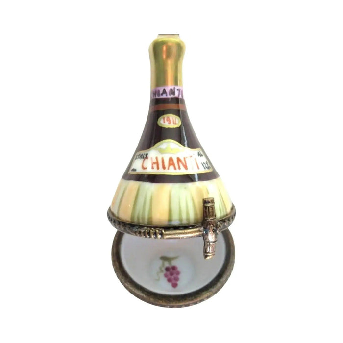 The Chianti Wine Italy, a Limoges keepsake with true French charm