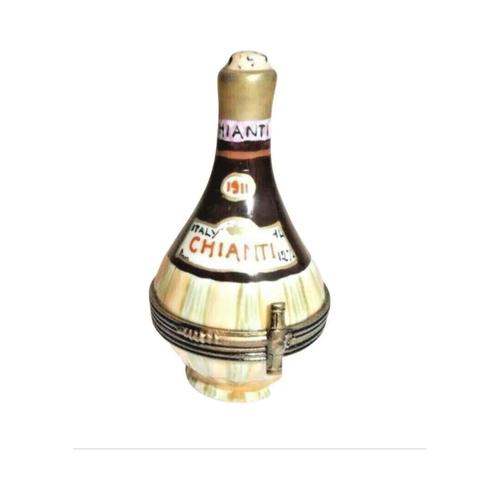 Limoges Boutique presents the La Gloriette Chianti Wine Italy, a genuine Limoges box painted by hand in France