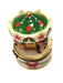 Christmas Carousel Treasure for Holiday Celebrations Porcelain Limoges Carnival xmas French Trinket Box