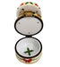 Christmas Carousel Treasure for Holiday Celebrations Porcelain Limoges Carnival xmas French Trinket Box