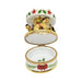 Hand-painted Christmas MerryGoRound Carousel Limoges box, French artistry for lovers of fine art