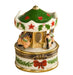 Christmas Carousel Treasure for Holiday Celebrations Porcelain Limoges Carnival xmas French Trinket Box