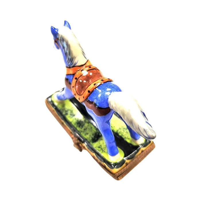 A thoughtful gift for Francophiles: the Christmas Rocking Horse Sheriff Limoges box
