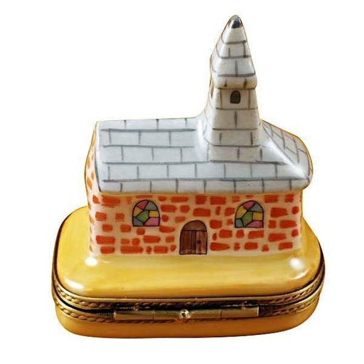 Church Limoges Box for Collectors Porcelain Limoges christian wedding French Trinket Box